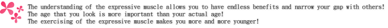 知って得する表情筋。人と差をつけよう！実年齢より見た目年齢！表情筋を鍛えてー５才